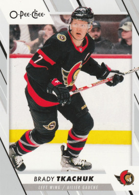 Hockey card Brady Tkachuk