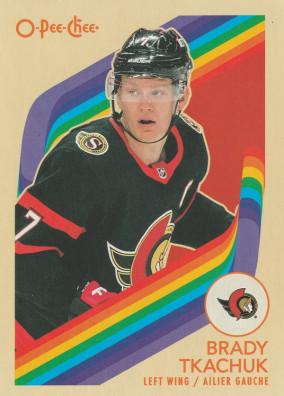 Hockey card Brady Tkachuk
