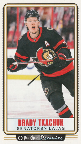 Hockey card Brady Tkachuk