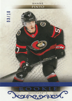 Hockey card Shane Pinto