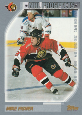 Hockey card Mike Fisher