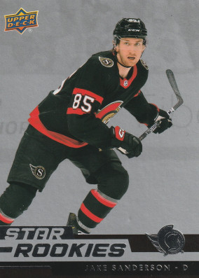 Hockey card Jake Sanderson