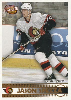 Hockey card Jason Spezza