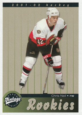 Hockey card Chris Neil