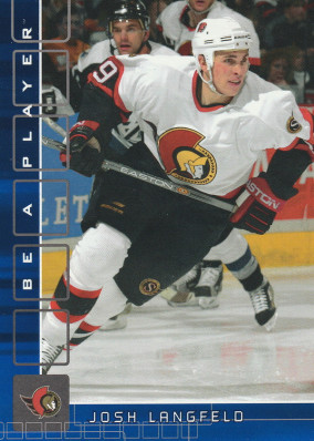 Hockey card Josh Langfeld