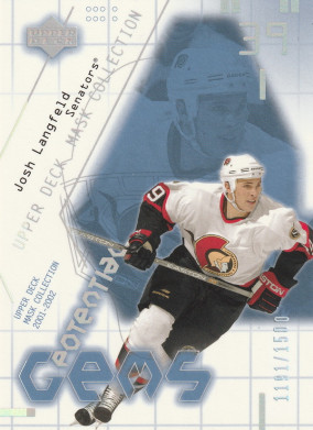 Hockey card Josh Langfeld