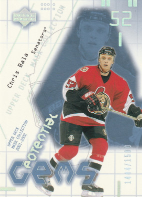 Hockey card Chris Bala