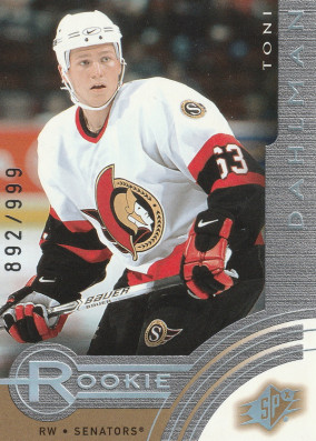 Hockey card Tony Dahlman