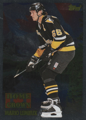 Hockey card Mario Lemieux