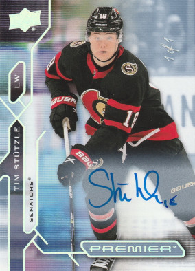 Hockey card Tim Stutzle