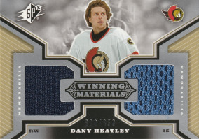 Hockey card Dany Heatley