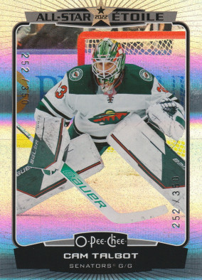 Hockey card Cam Talbot