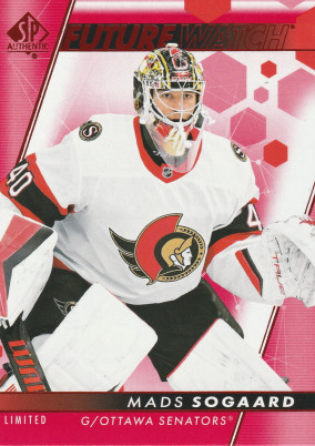 Hockey card Mads Sogaard