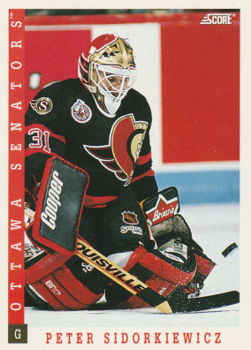 Hockey card Peter Sidorkiewicz