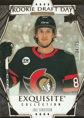 Hockey card Jake Sanderson