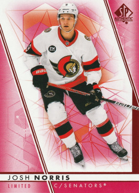 Hockey card Josh Norris