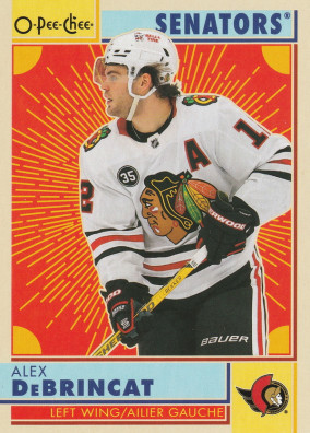 Hockey card Alex DeBrincat