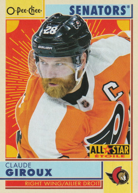 Hockey card Claude Giroux