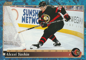 Hockey card Alexei Yashin