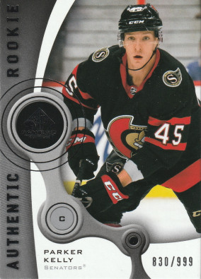 Hockey card Parker Kelly