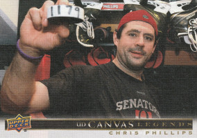 Hockey card Chris Phillips