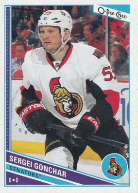 Hockey card Sergei Gonchar