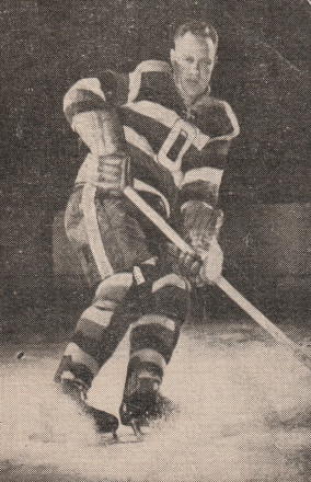 Hockey card Vic Gregg