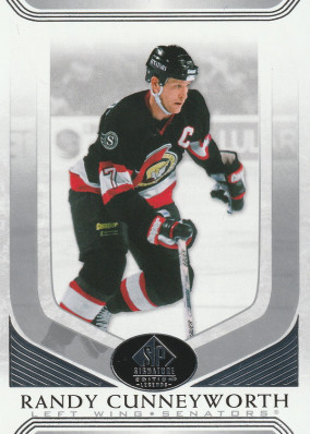 Hockey card Randy Cunneyworth