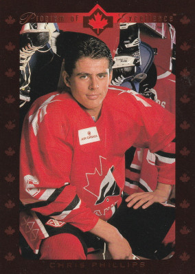 Hockey card Chris Phillips