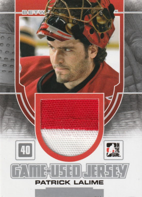 Hockey card Patrick Lalime