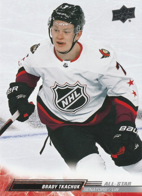 Hockey card Brady Tkachuk