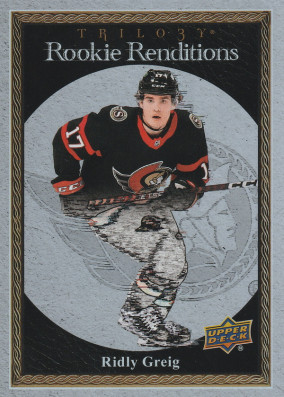 Hockey card Ridly Greig