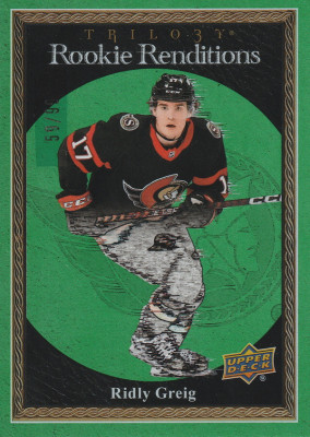 Hockey card Ridly Greig