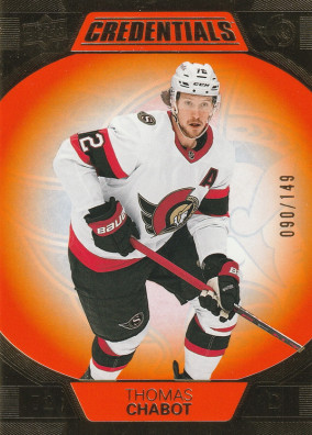 Hockey card Thomas Chabot