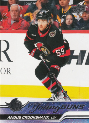 Hockey card Angus Crookshank