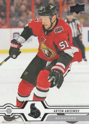 Hockey card Artem Anisimov