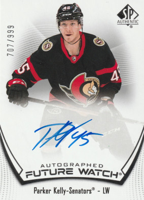 Hockey card Parker Kelly