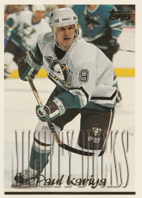 Hockey card Paul Kariya