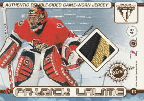 Hockey card Patrick Lalime