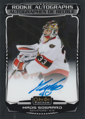 Hockey card Mads Sogaard