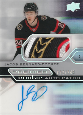 Hockey card Bernard-Docker Jacob