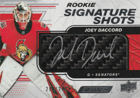 Hockey card Joey Daccord