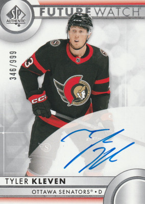 Hockey card Tyler Kleven