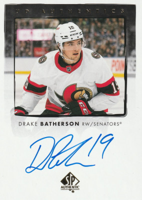 Hockey card Drake Batherson