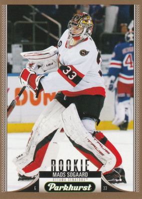 Hockey card Mads Sogaard