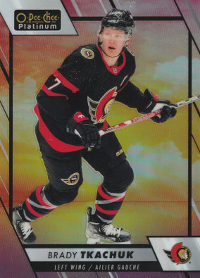 Hockey card Brady Tkachuk