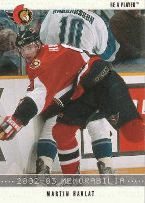 Hockey card Martin Havlat