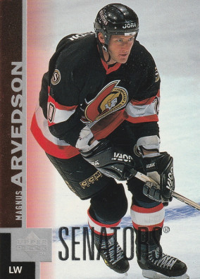 Hockey card Magnus Arvedson