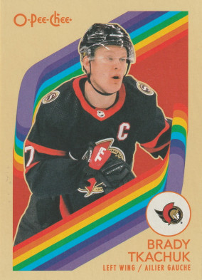 Hockey card Brady Tkachuk