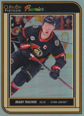 Hockey card Brady Tkachuk
